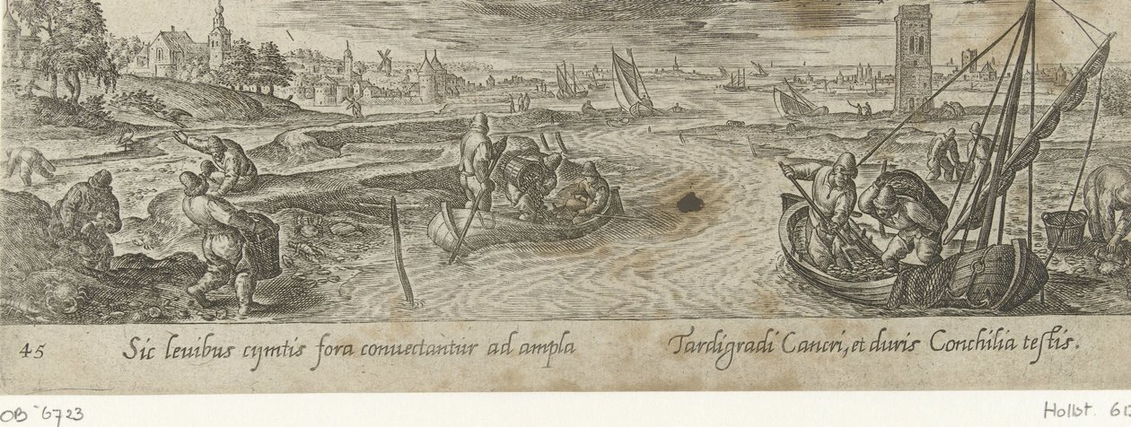 Mosseloogst door Philips Galle (attributed to workshop of)