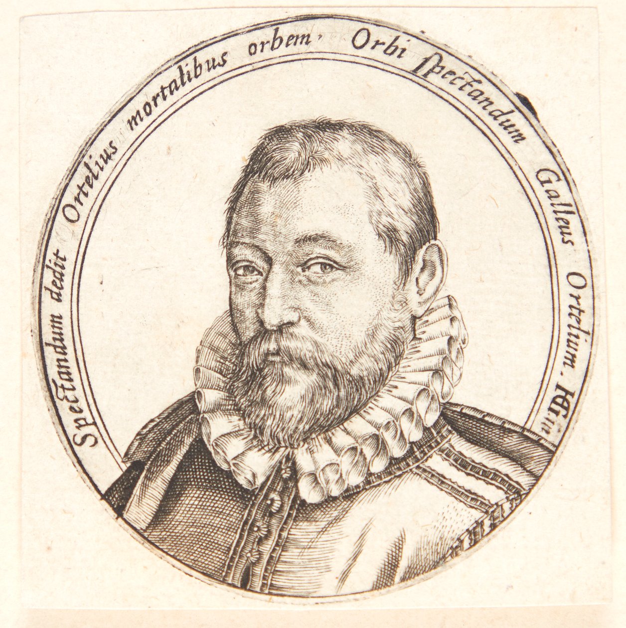 Abraham Ortelius door Philips Galle