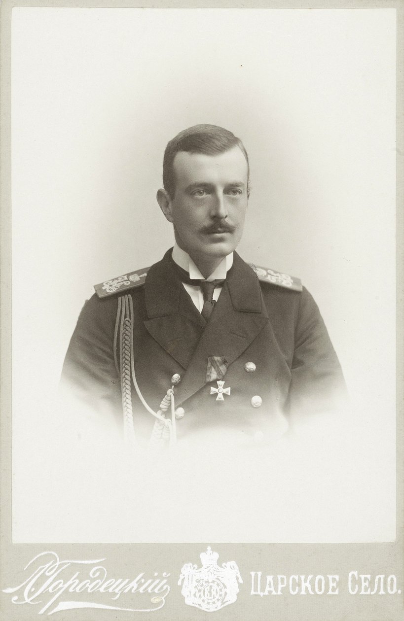 Grootvorst Cyril Vladimirovich van Rusland 1876-1938, ca. 1900 door Photo studio L. Gorodetsky.