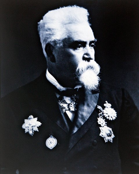 Sir Hiram Maxim door Photographer English