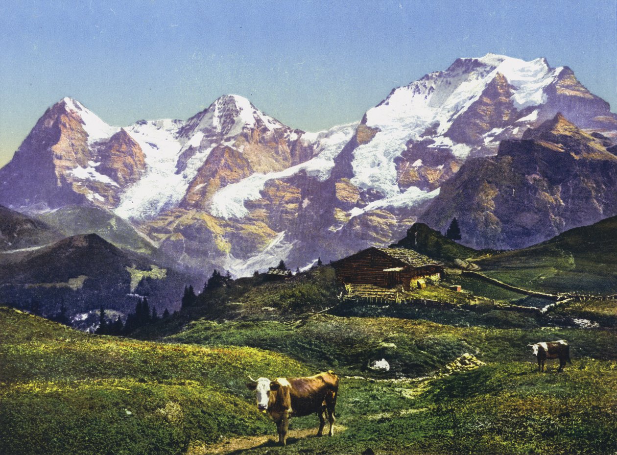 Eiger, Monch en Jungfrau (foto) door Photographer Swiss