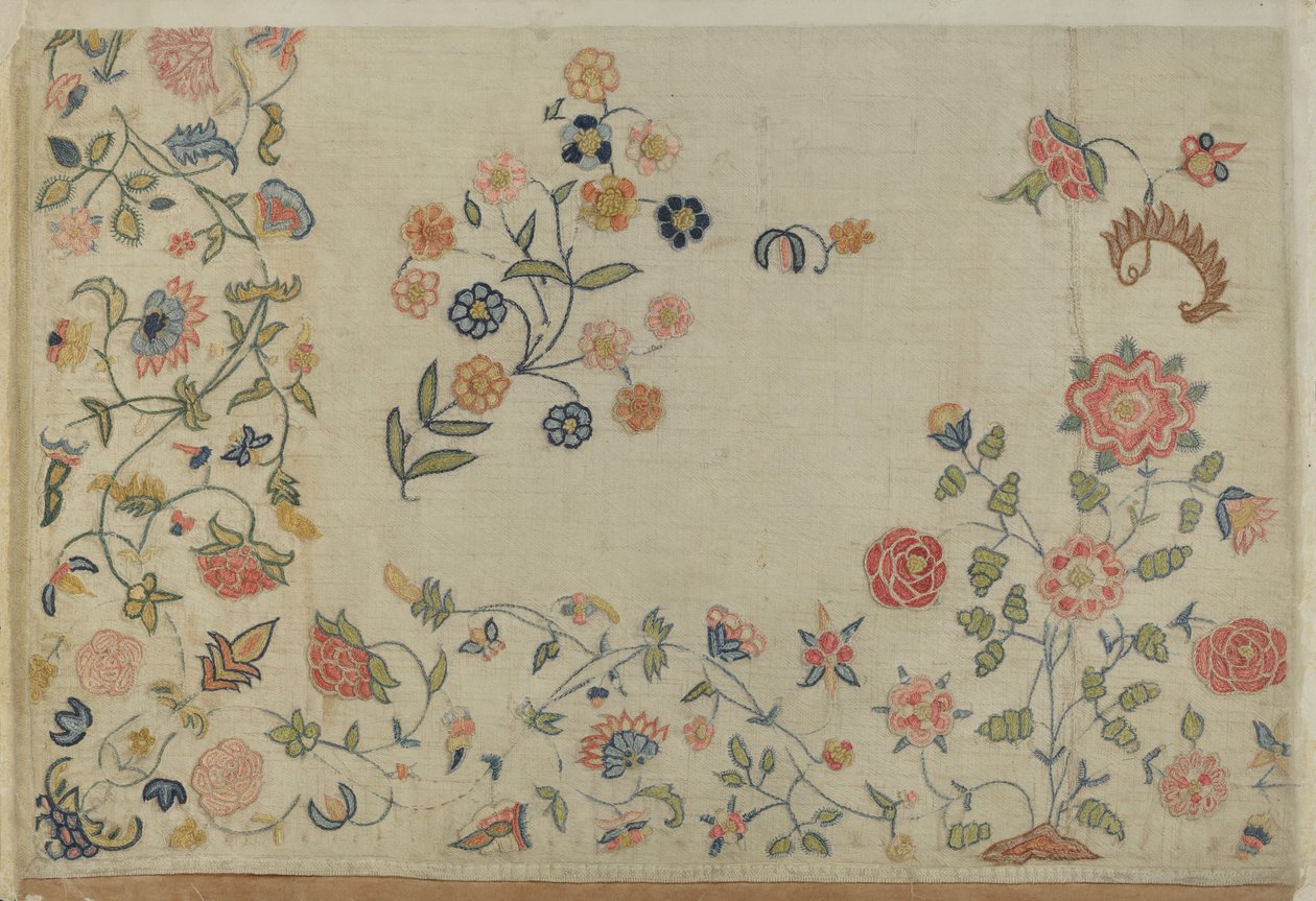 Geborduurde Doopdeken, ca. 1937 door Phyllis Dorr