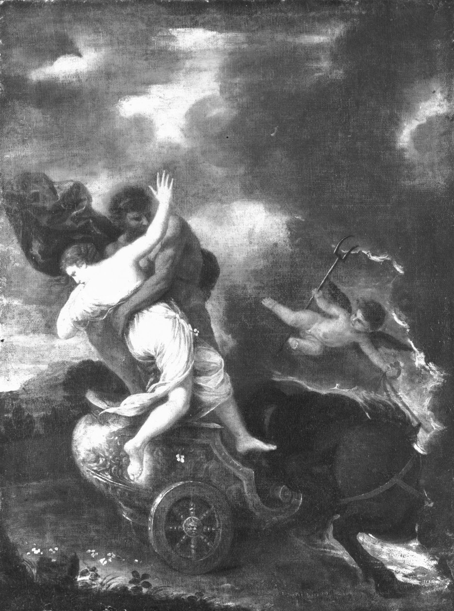 Pluto en Proserpina door Pier Francesco Mola