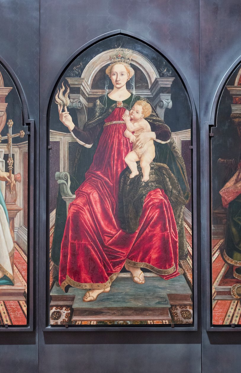 Liefdadigheid door Piero del Pollaiolo