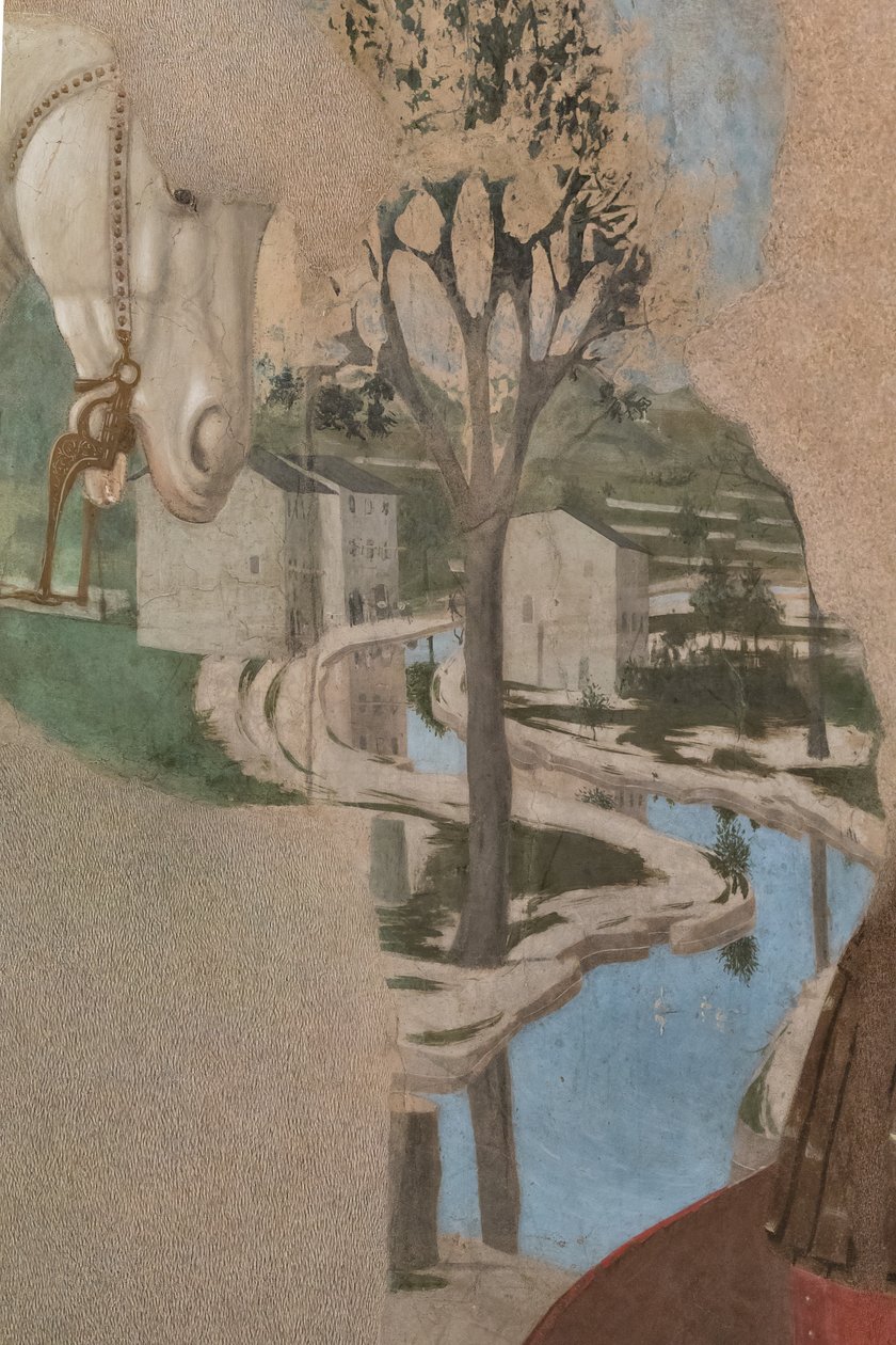 Overwinning van Constantijn op Maxentius (detail) door Piero della Francesca