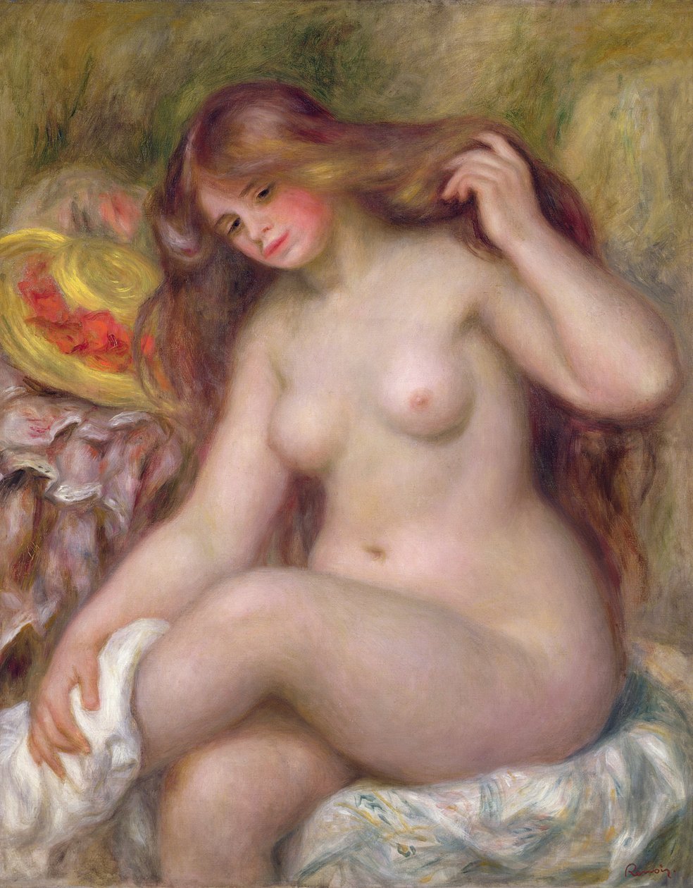 Bader, ca. 1903 door Pierre Auguste Renoir