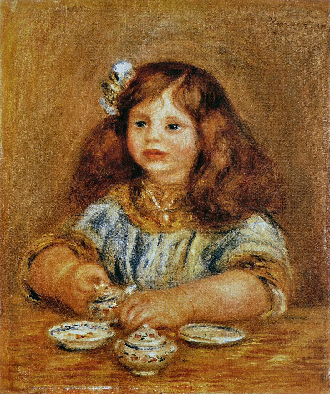 Geneviève Bernheim de Villers door Pierre Auguste Renoir