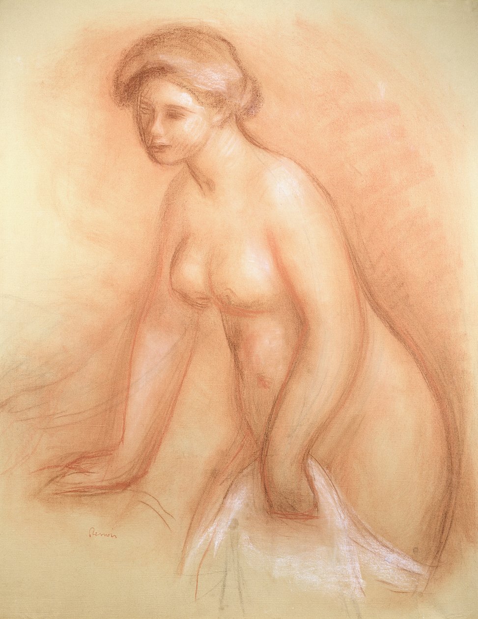 Grote Baadster, c.1885-86 door Pierre-Auguste Renoir