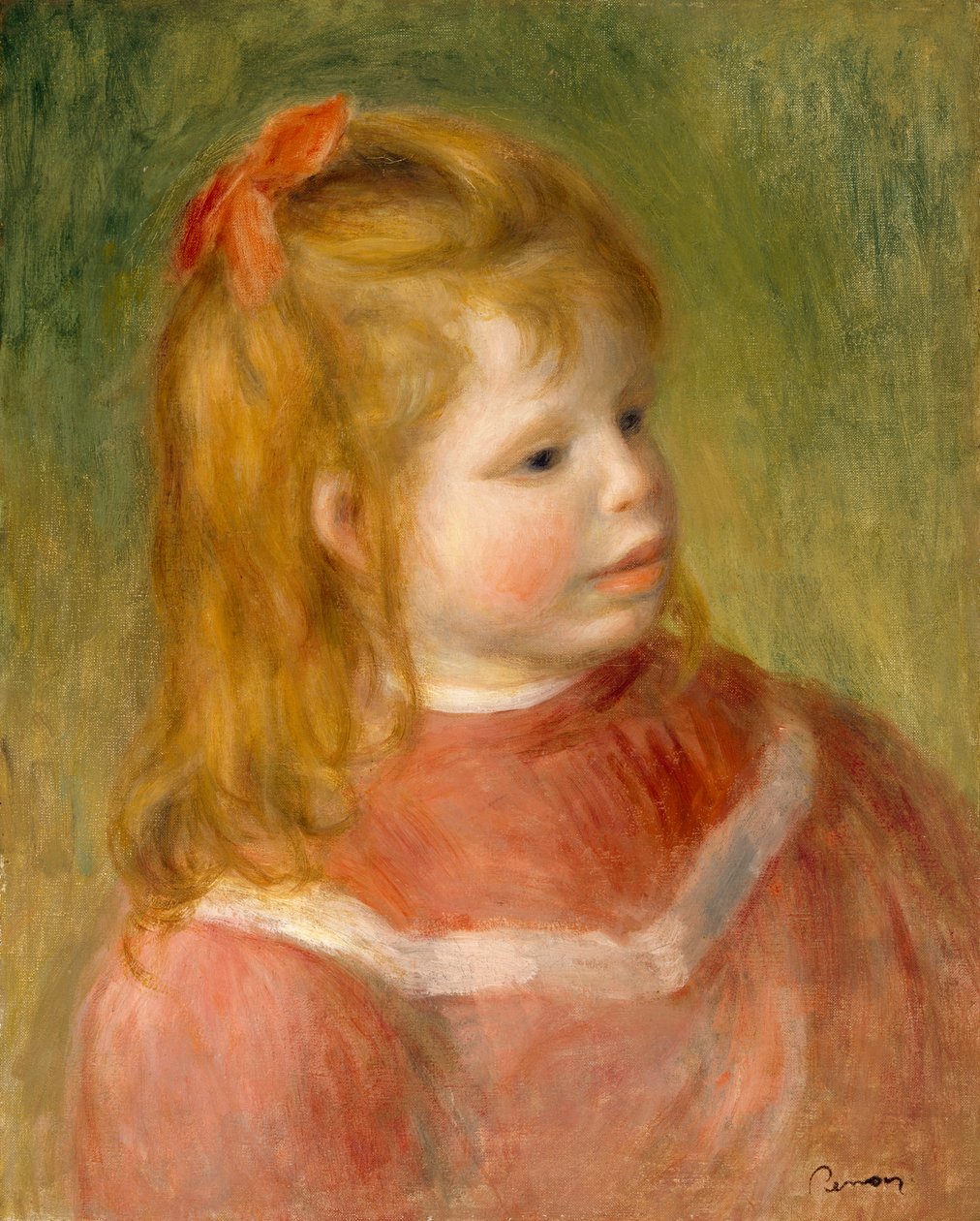 Portret van Jean door Pierre-Auguste Renoir