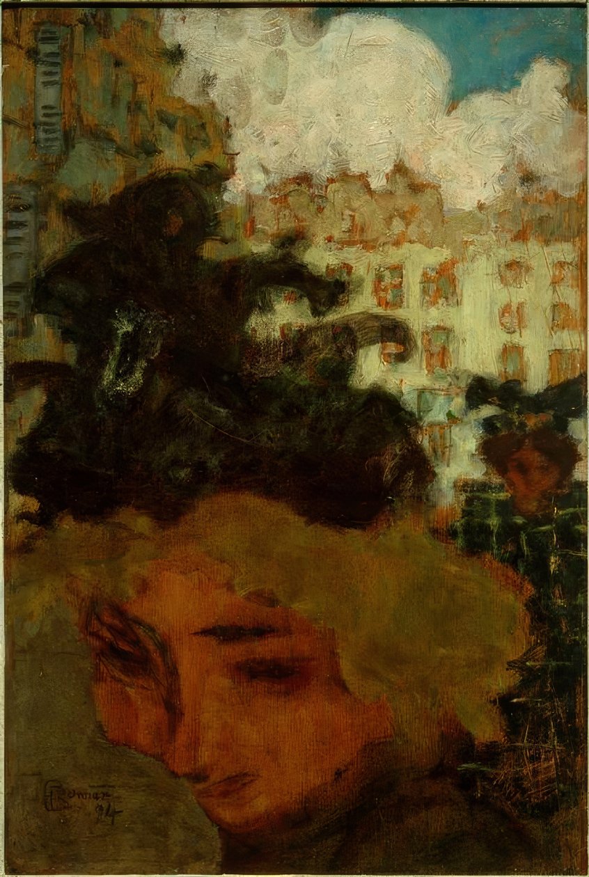 De voorbijganger door Pierre Bonnard