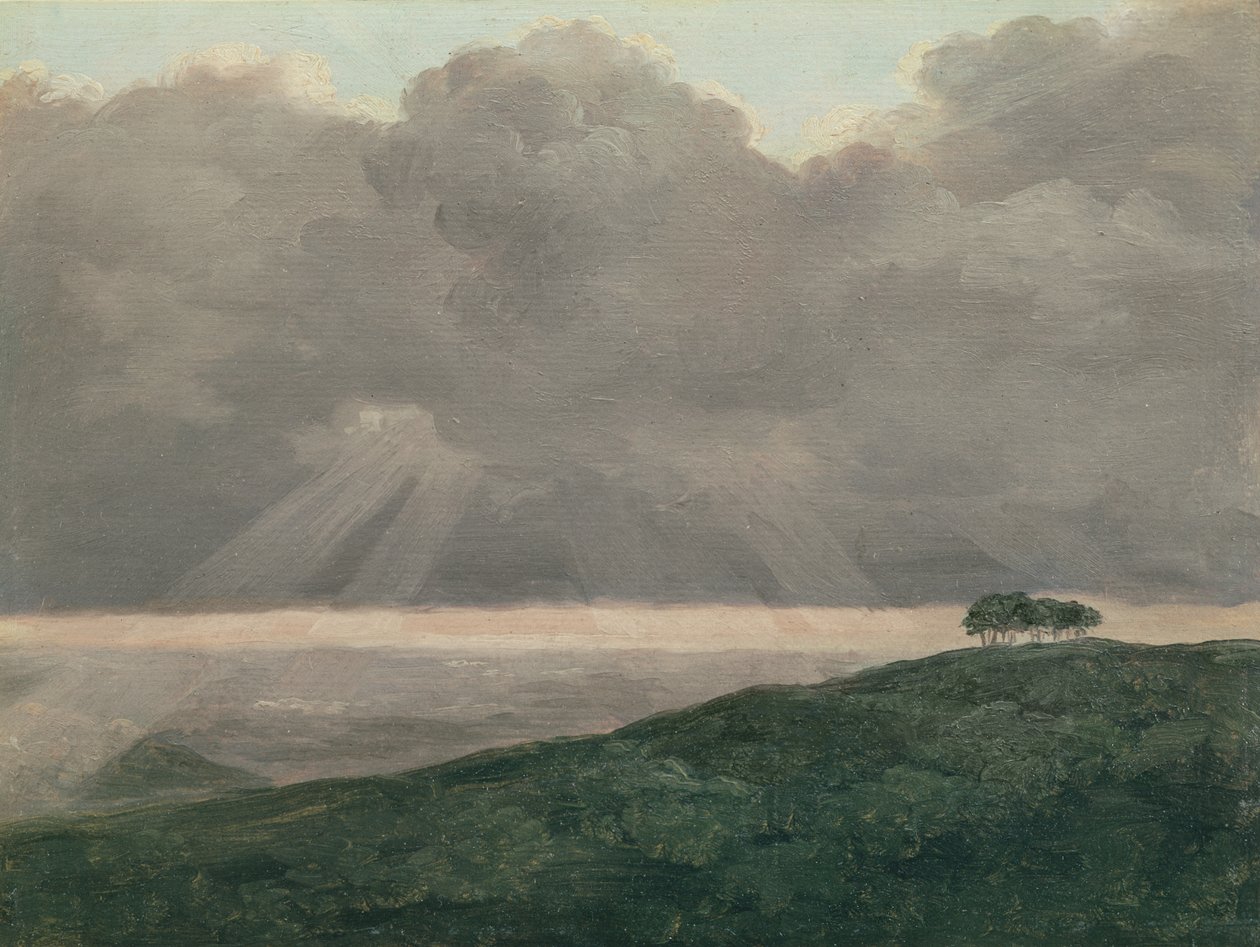 De storm door Pierre Henri de Valenciennes