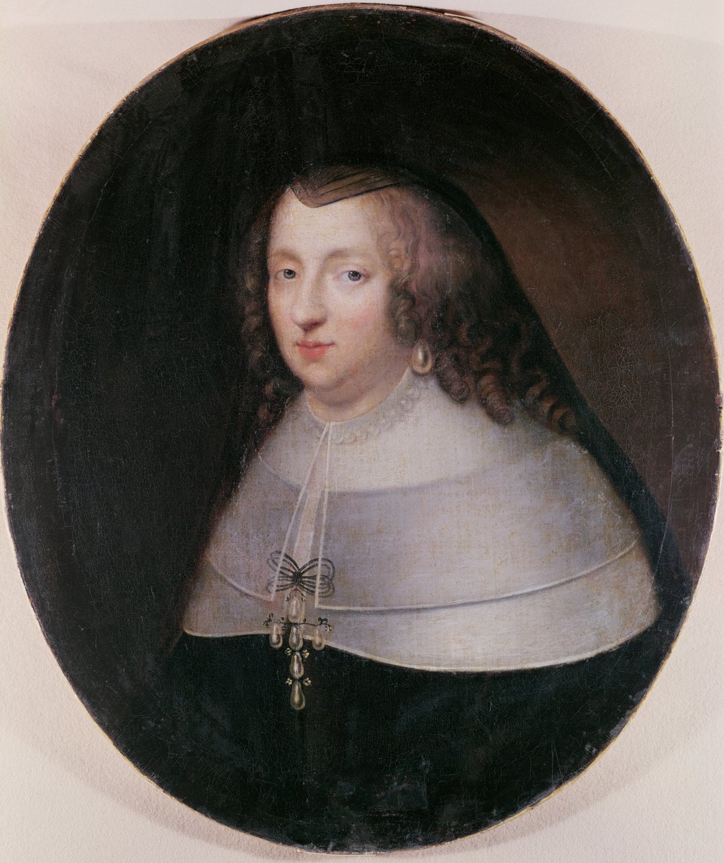 Anna van Oostenrijk (1601-66) Infanta van Spanje en Koningin van Frankrijk door Pierre Mignard