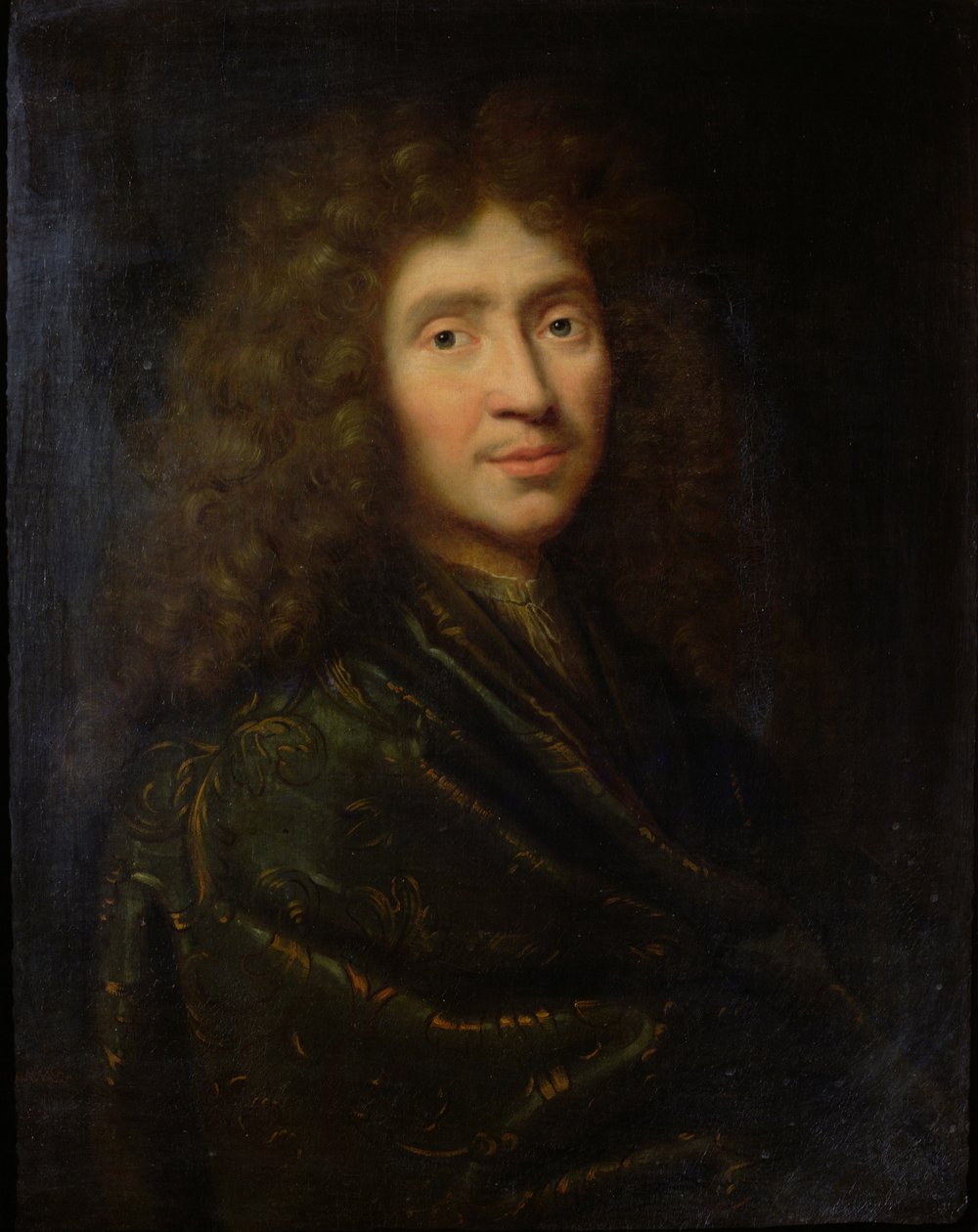 Portret van Molière (1622-73) door Pierre Mignard