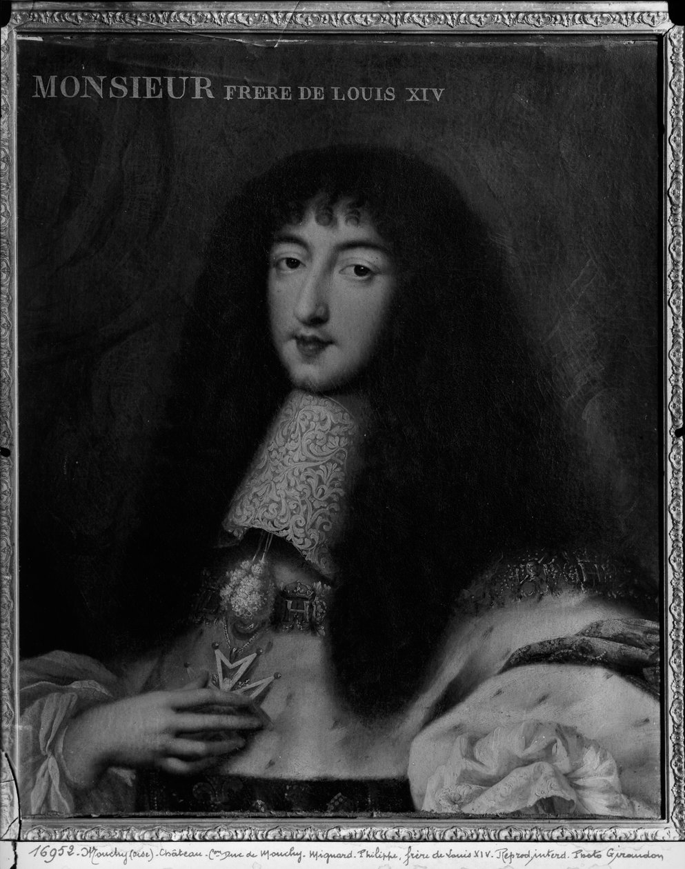 Portret van Philippe door Pierre Mignard