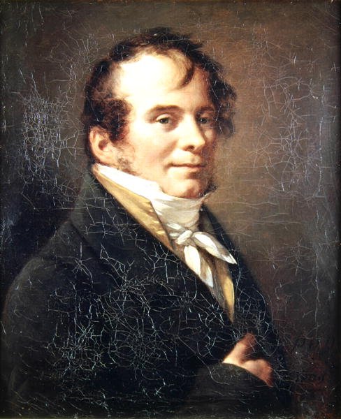 Monsieur Lavallee, algemeen secretaris van het Louvre, 1809 door Pierre Paul Prudhon