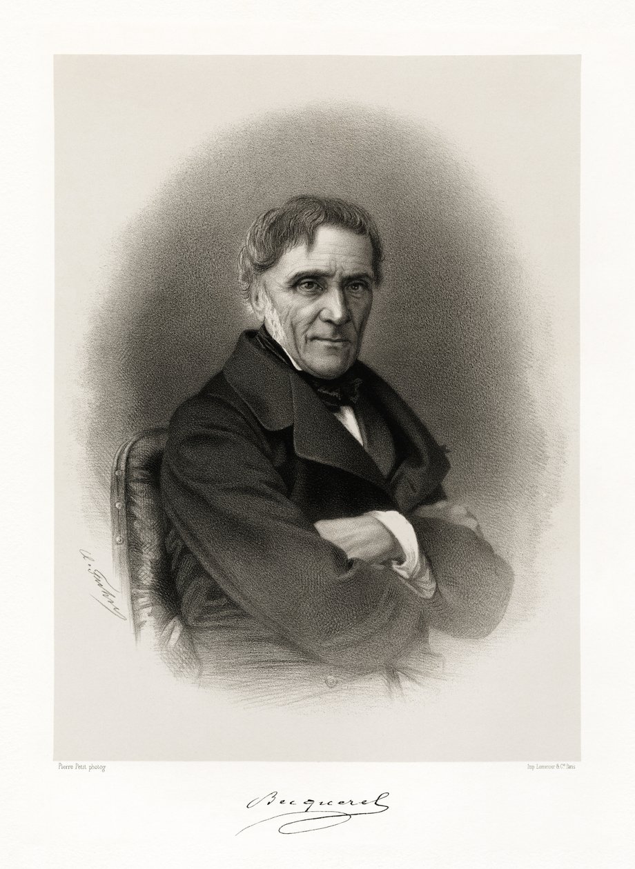 Antoine César Becquerel door Pierre Petit