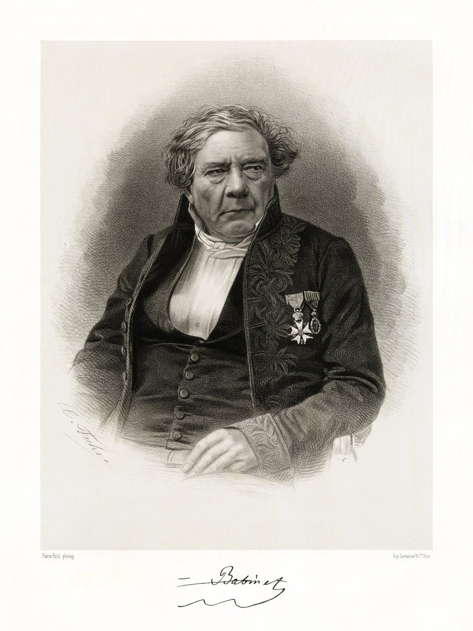 Jacques Babinet door Pierre Petit