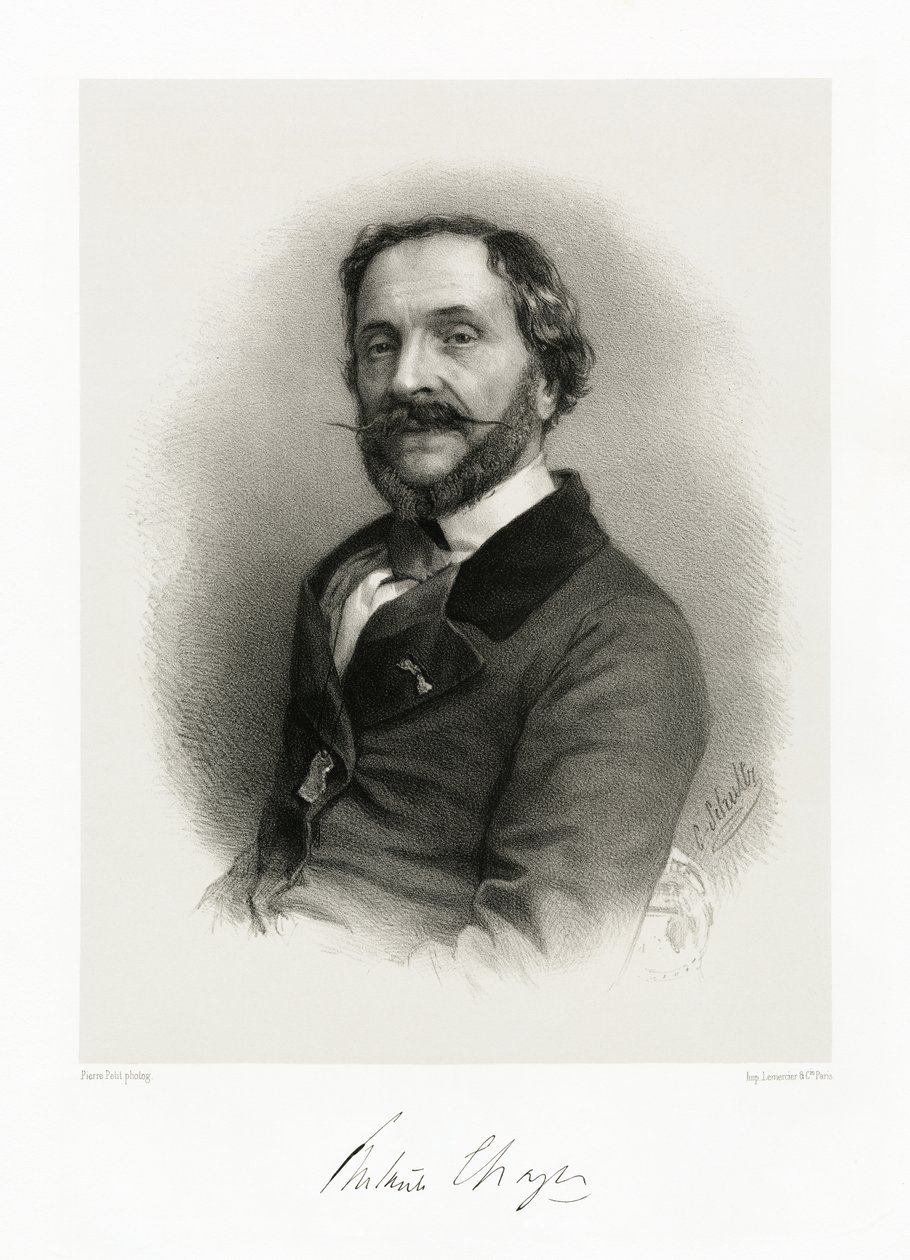 Victor Euphémon Philarete Chasles door Pierre Petit
