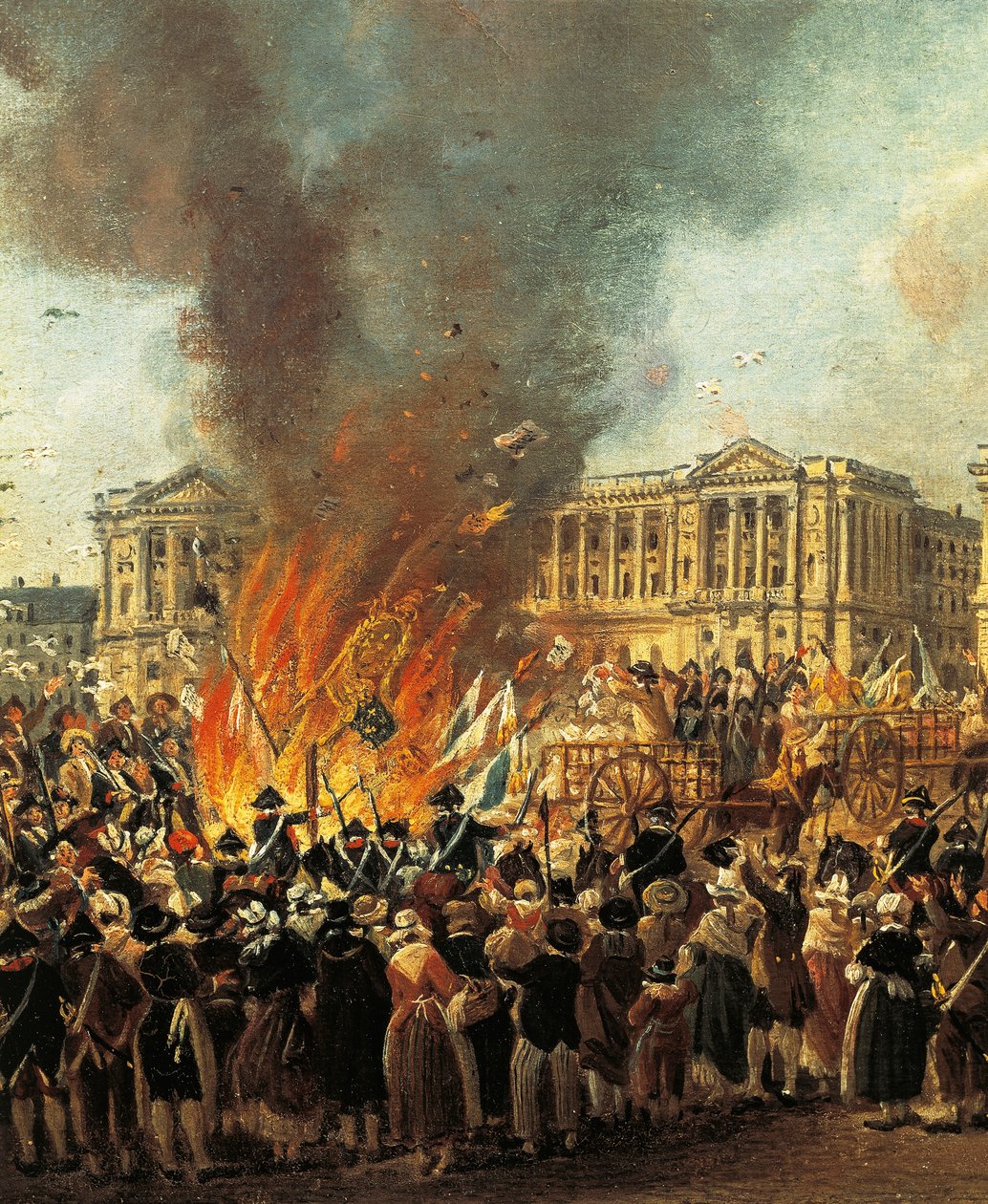 Viering van Eenheid (detail) door Pierre Antoine Demachy