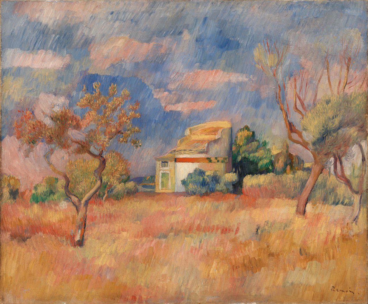 Duiventil bij Bellevue door Pierre-Auguste Renoir