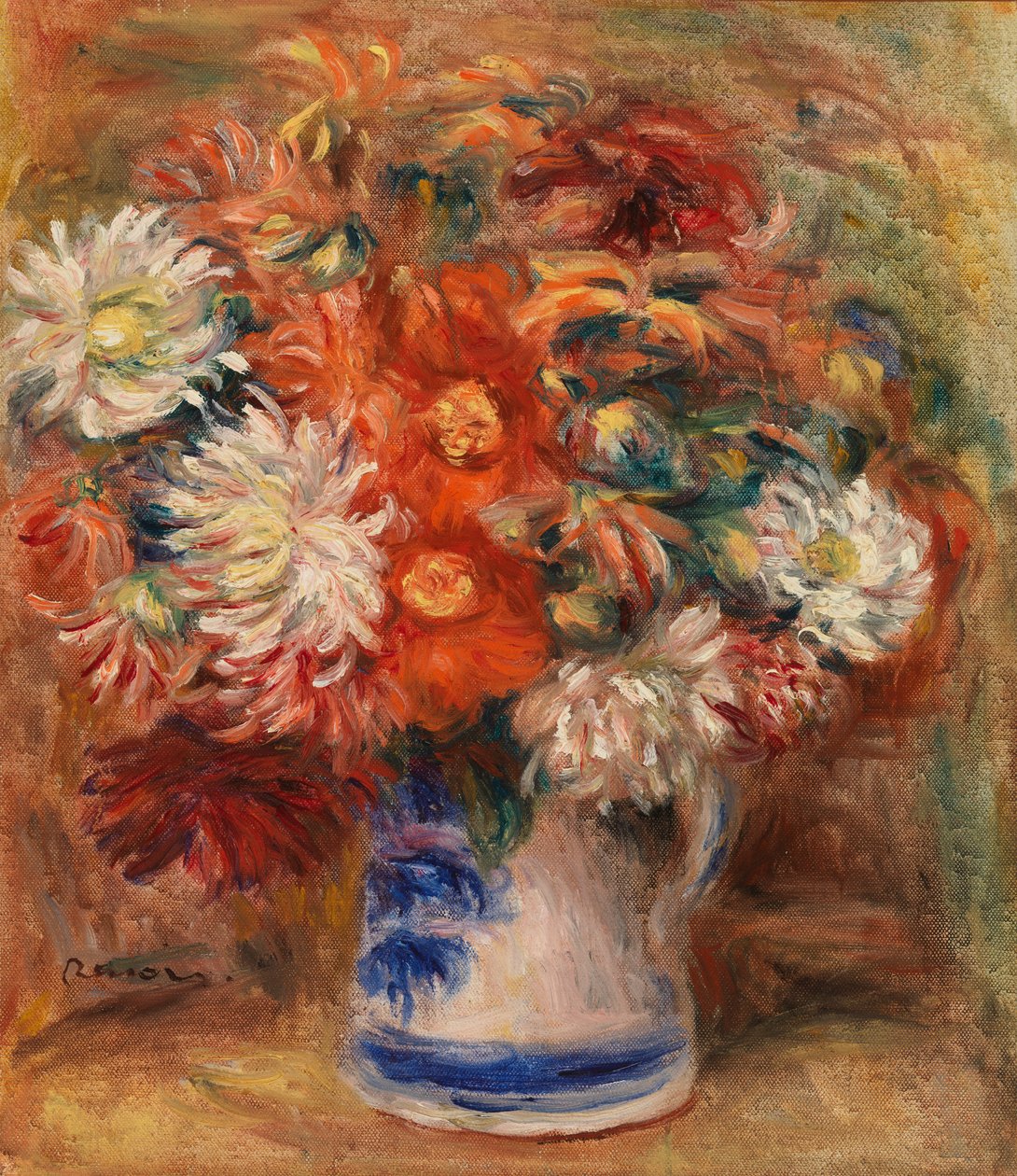 Boeket door Pierre-Auguste Renoir