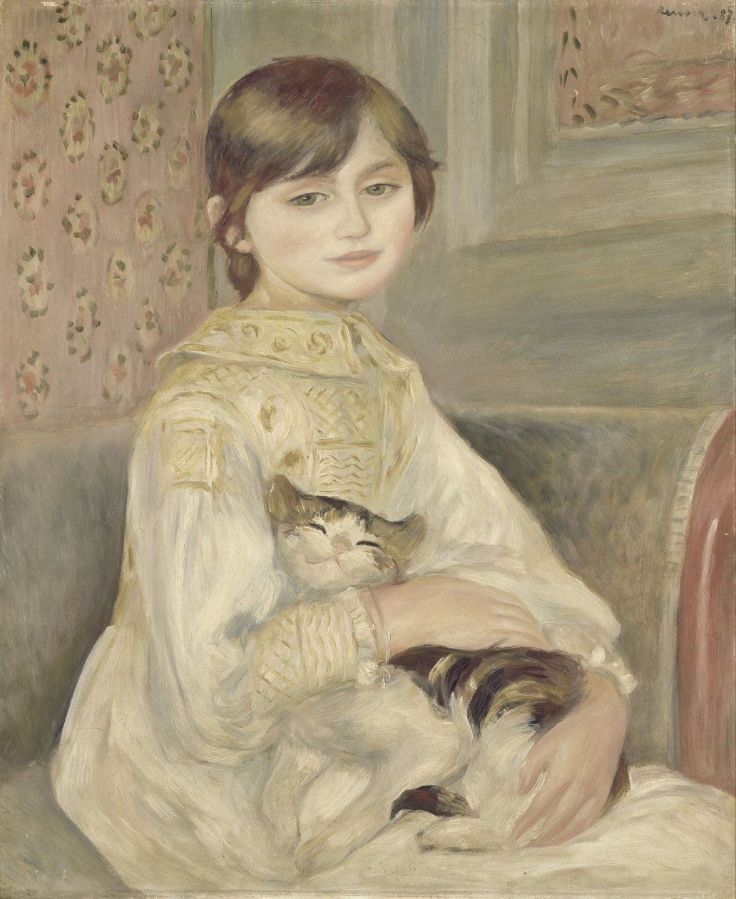 Julie Manet door Pierre-Auguste Renoir