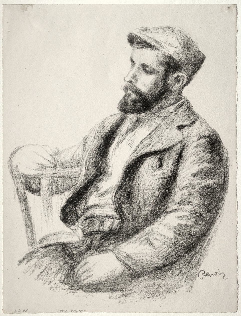Louis Valtat door Pierre-Auguste Renoir