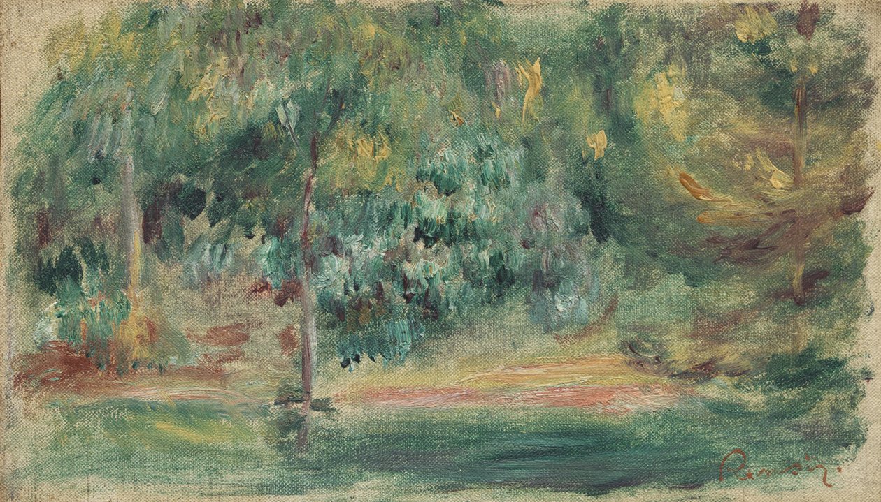 Landschap door Pierre-Auguste Renoir