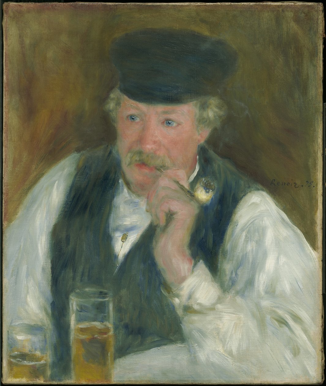 Père Fournaise door Pierre-Auguste Renoir