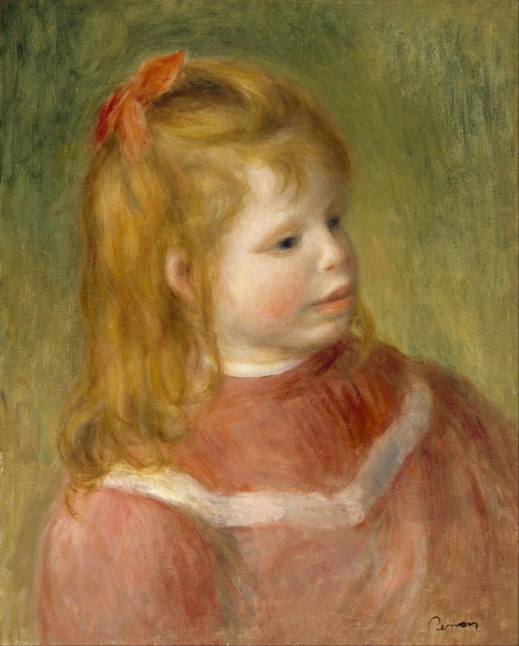 Portret van Jean door Pierre-Auguste Renoir