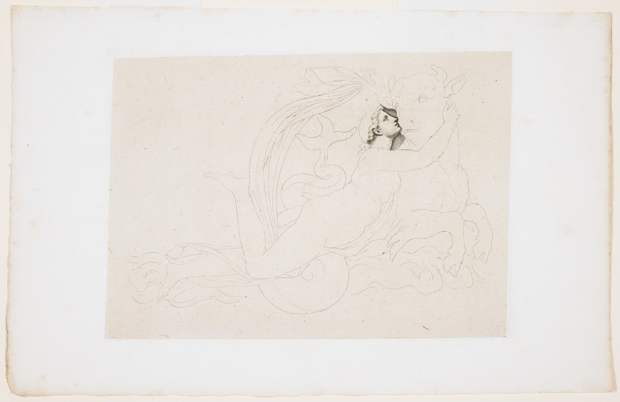 De ontvoering van Europa door Pierre Paul Prudhon