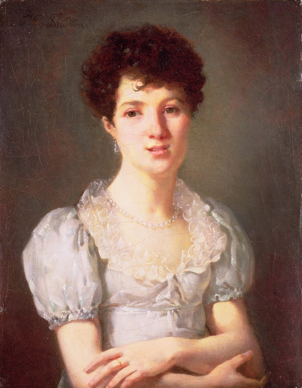 Portret van een vrouw door Pierre Paul Prudhon