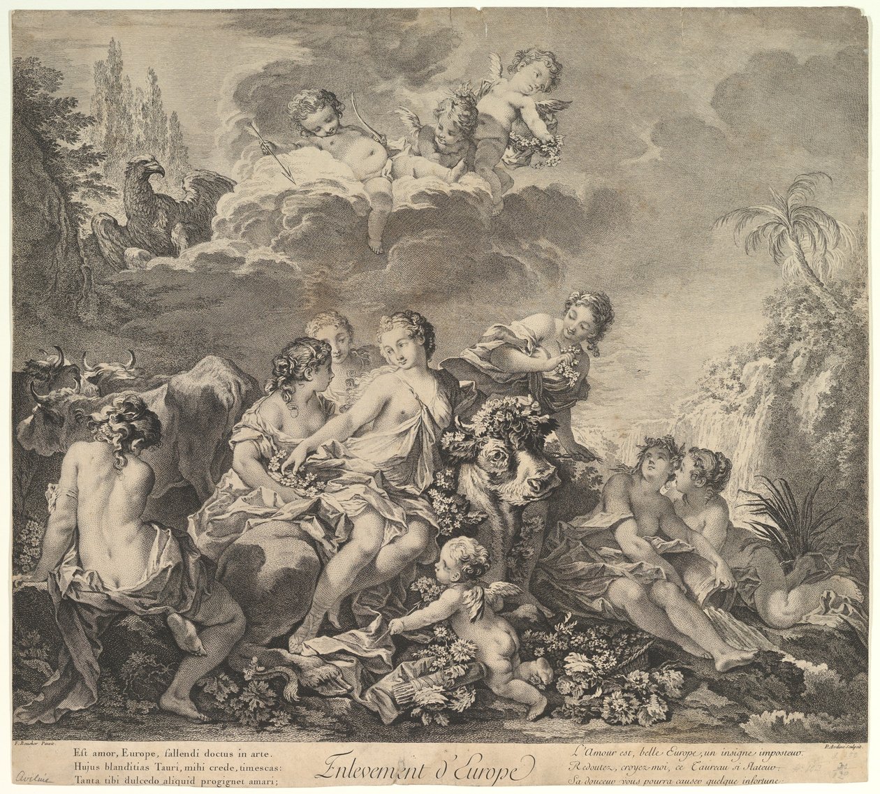Ontvoering van Europa door Pierre Alexandre Aveline
