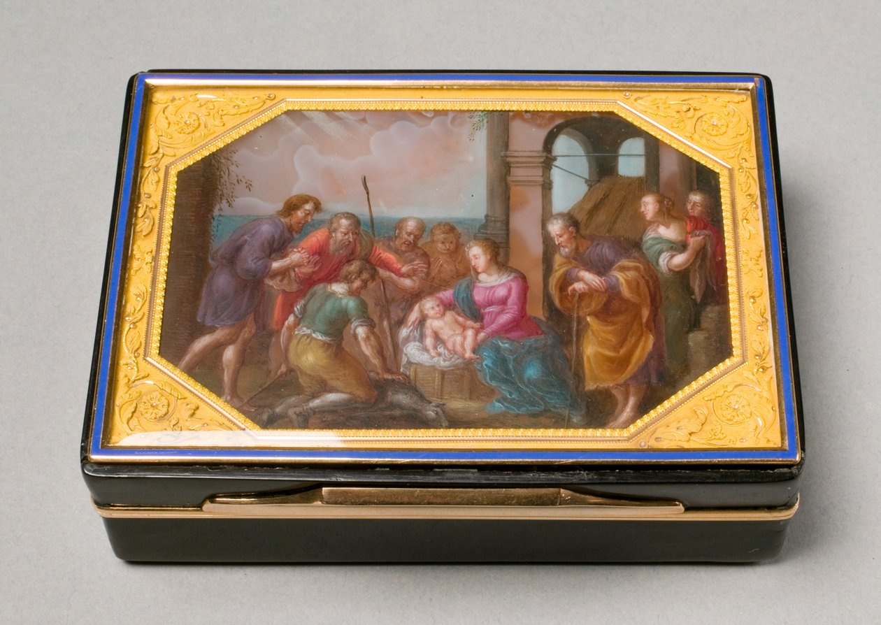 Snuifdoos, ca. 1810-20 door Pierre André Montauban