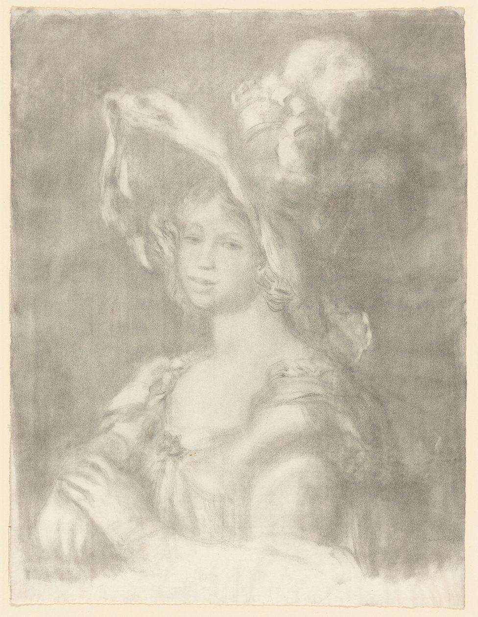 Amélie Laurent Dieterlé door Pierre Auguste Renoir