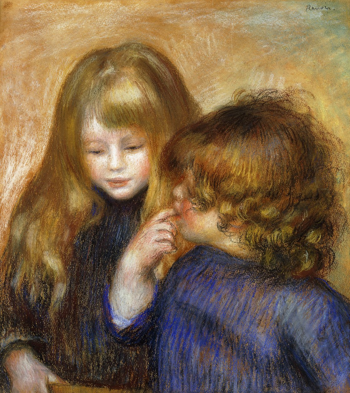 Jean en Coco, c.1902 door Pierre Auguste Renoir