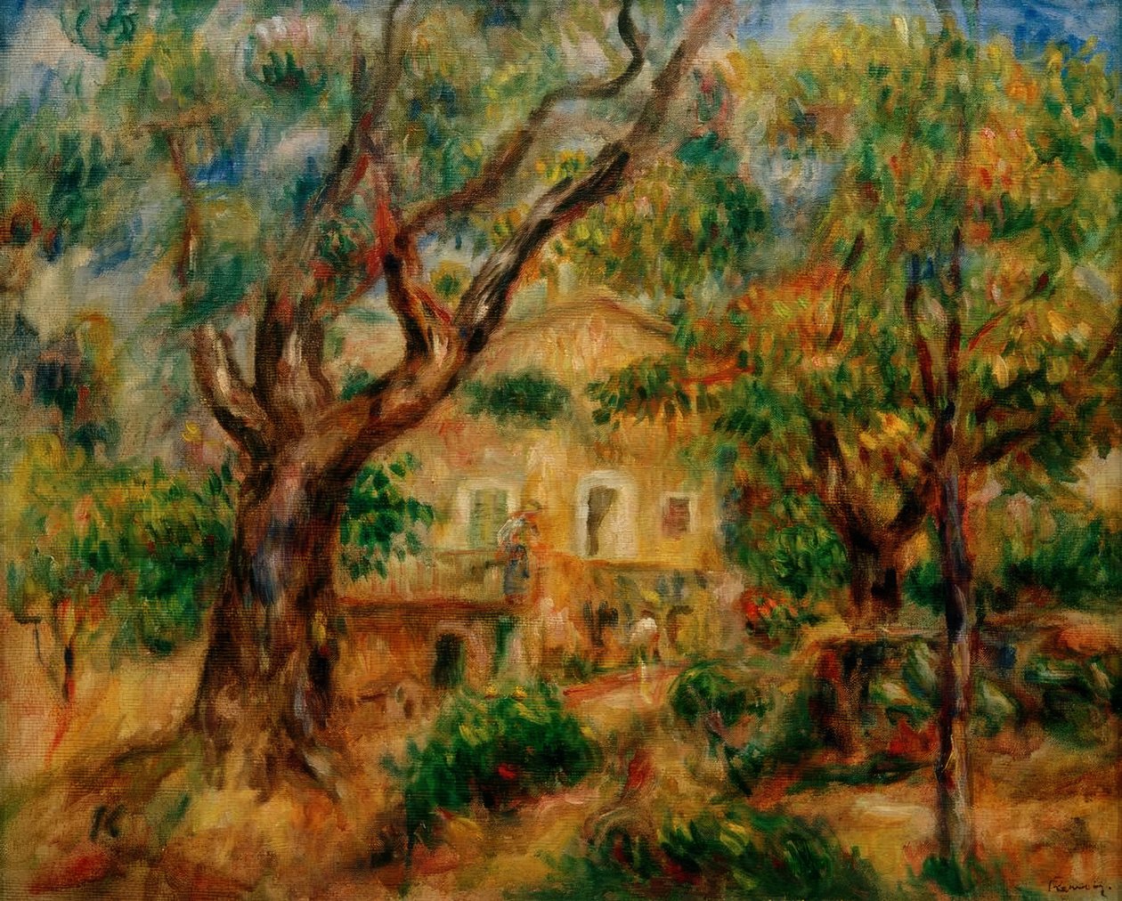 De boerderij van Collettes | Pierre-Auguste Renoir