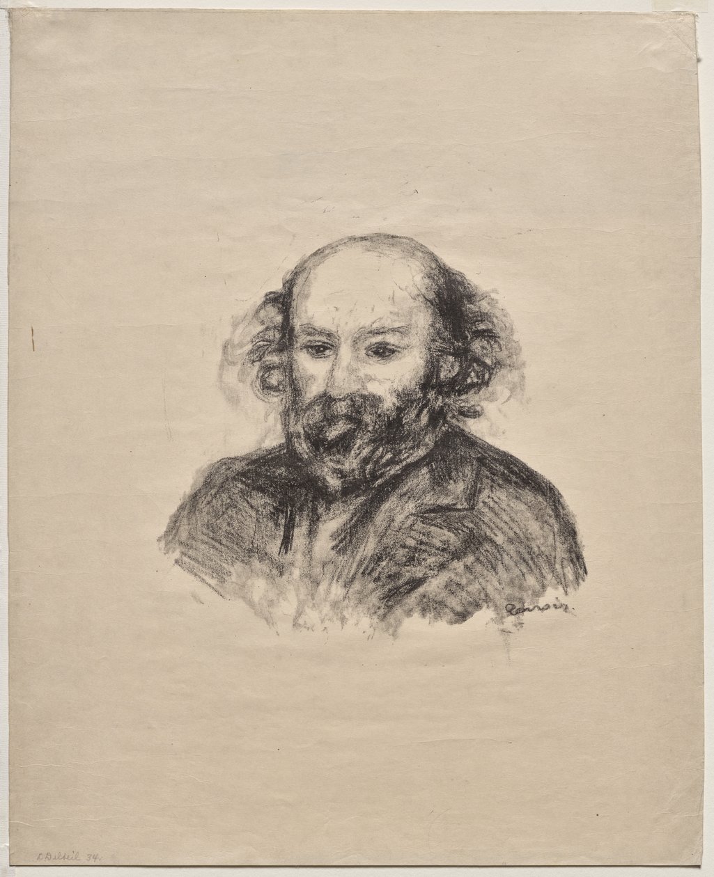 Paul Cézanne door Pierre Auguste Renoir