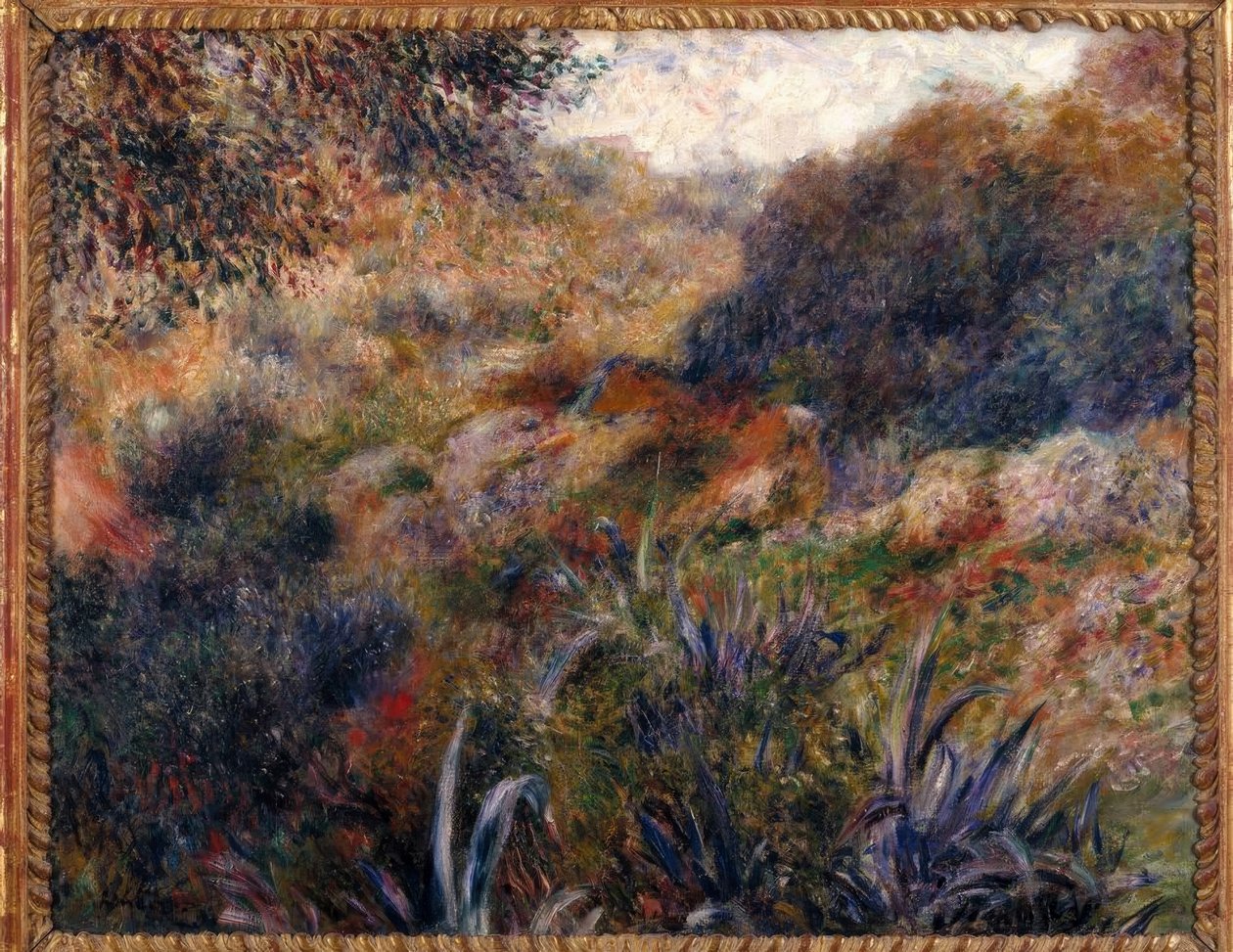 Algerijns landschap. De kloof van de Wilde Vrouw door Pierre Auguste Renoir
