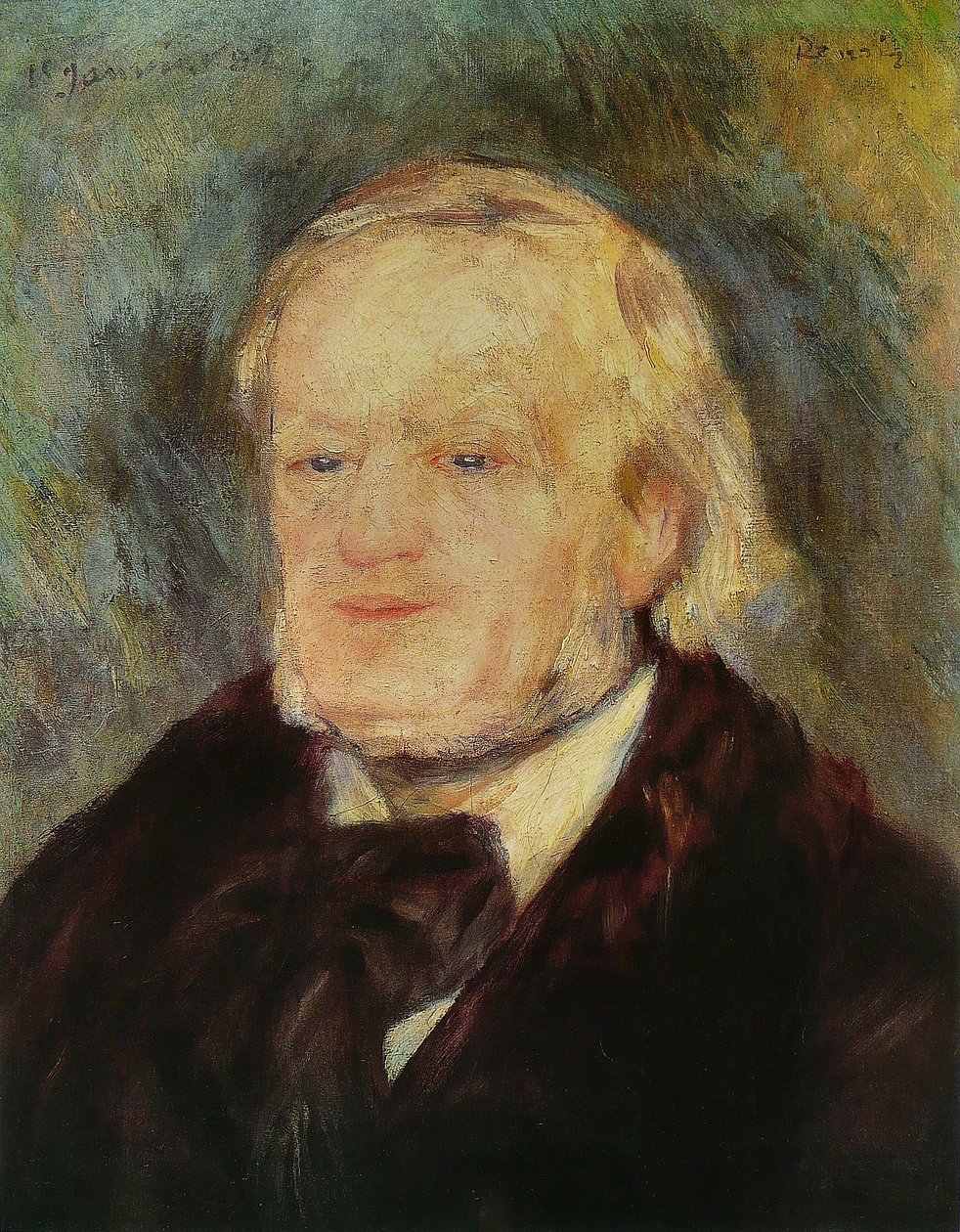 Richard Wagner door Pierre Auguste Renoir