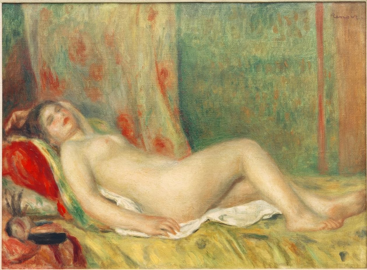Rustende Naakt door Pierre-Auguste Renoir
