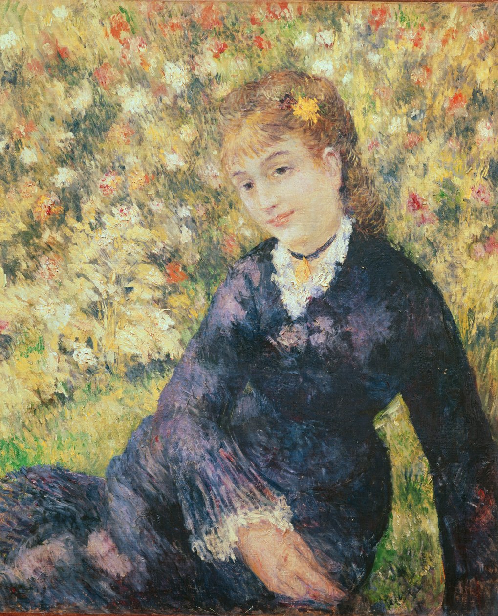Zomer door Pierre Auguste Renoir