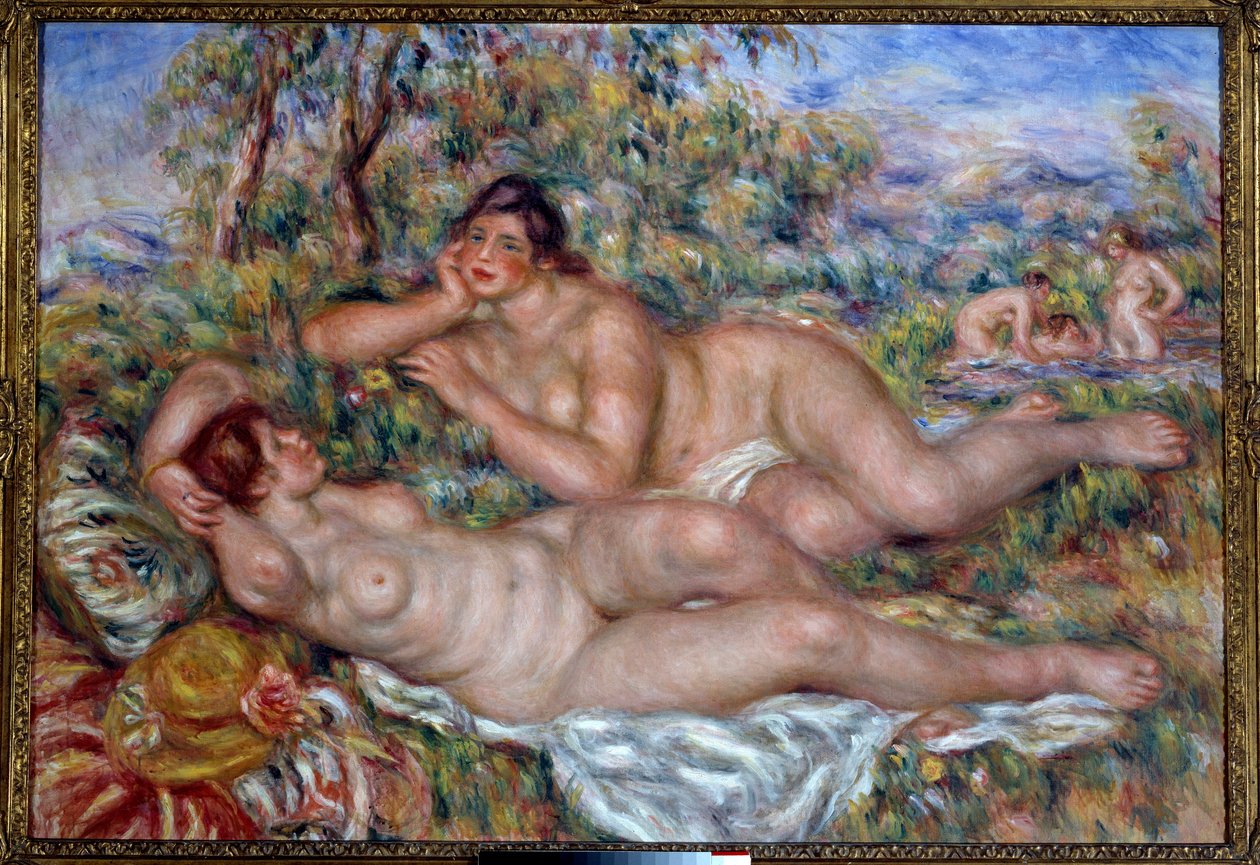 De baders door Pierre-Auguste Renoir