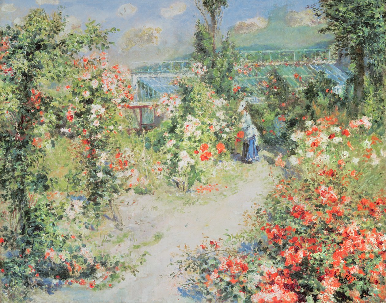 Onbekend beeld door Pierre Auguste Renoir