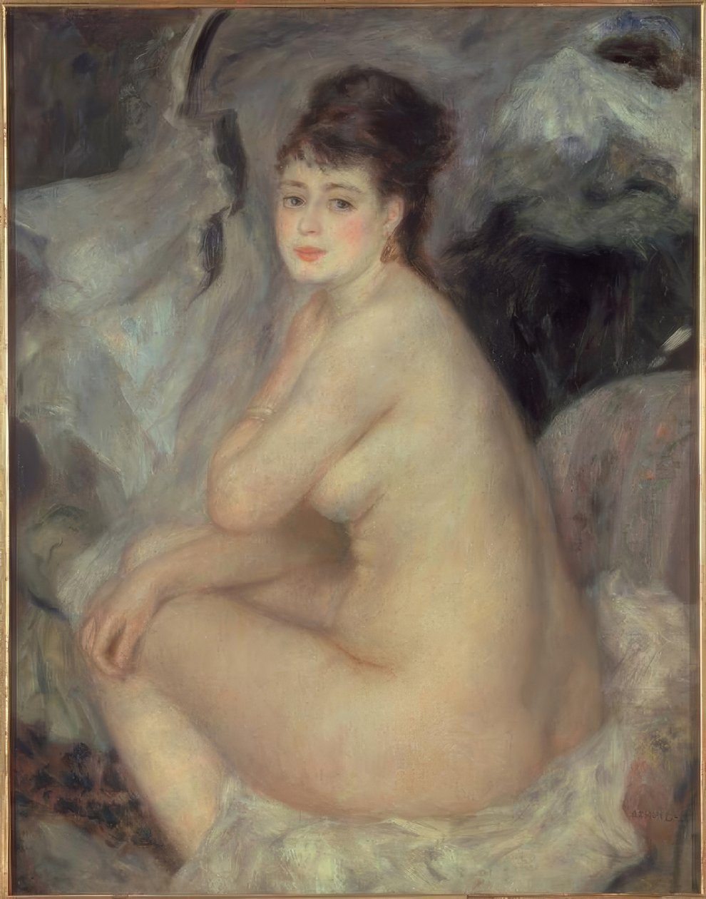 Vrouwelijk naakt door Pierre Auguste Renoir