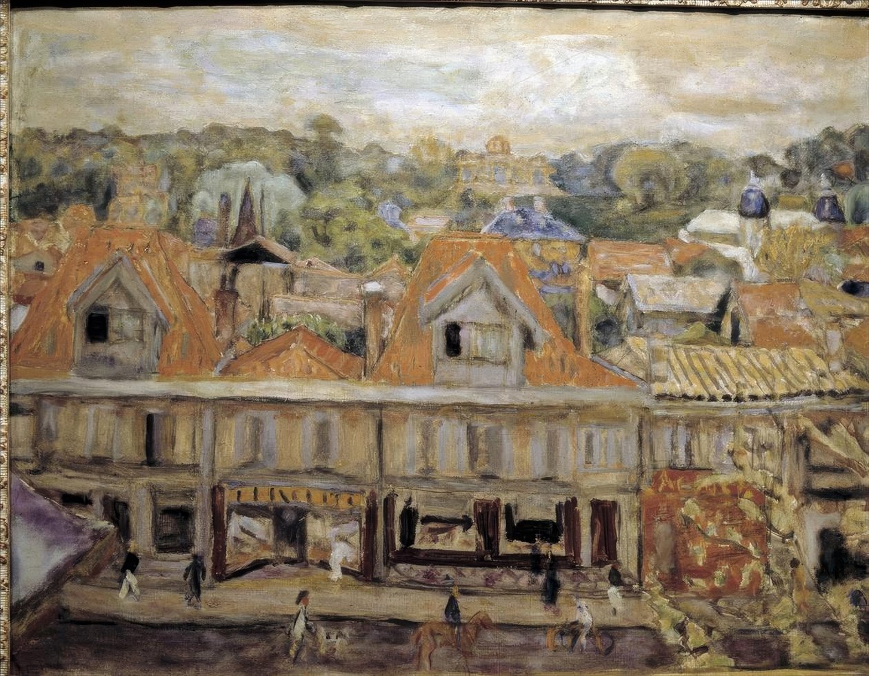 Straat van Arcachon door Pierre Bonnard