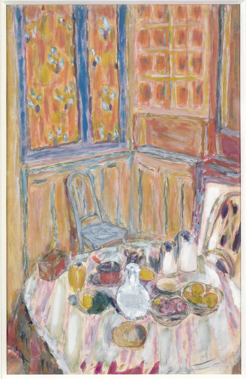Hoek van de eetkamer, ca. 1930 door Pierre Bonnard