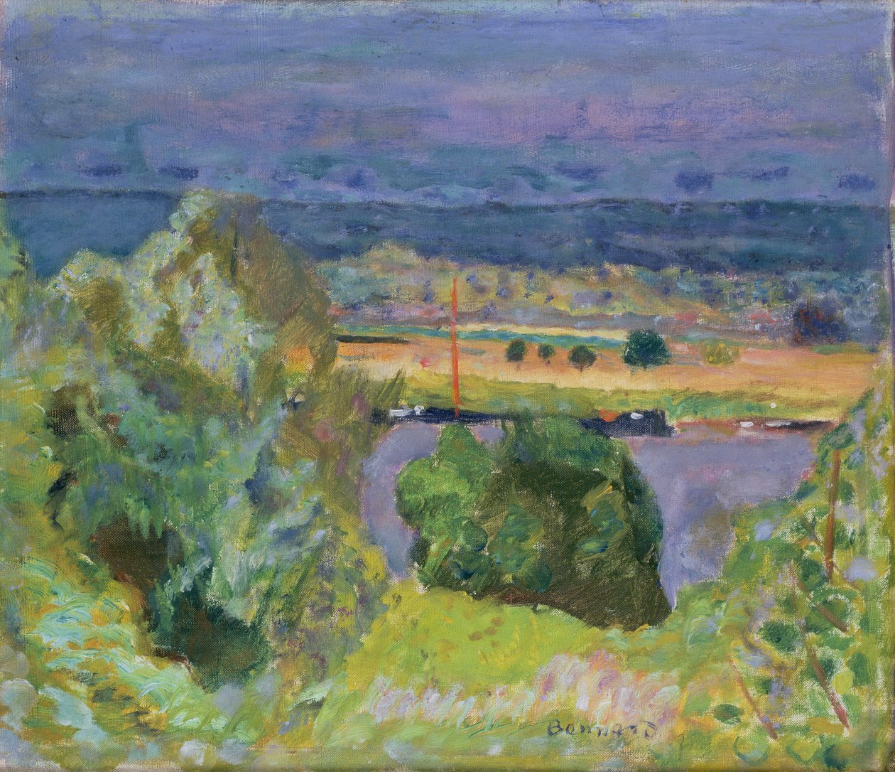 De Seine bij Vernon door Pierre Bonnard