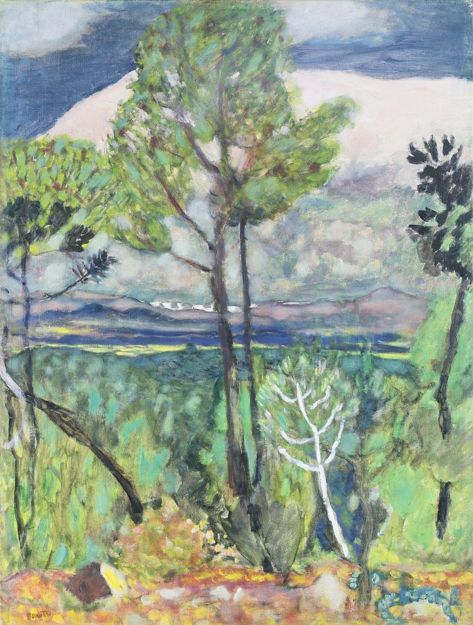 Landschap door Pierre Bonnard