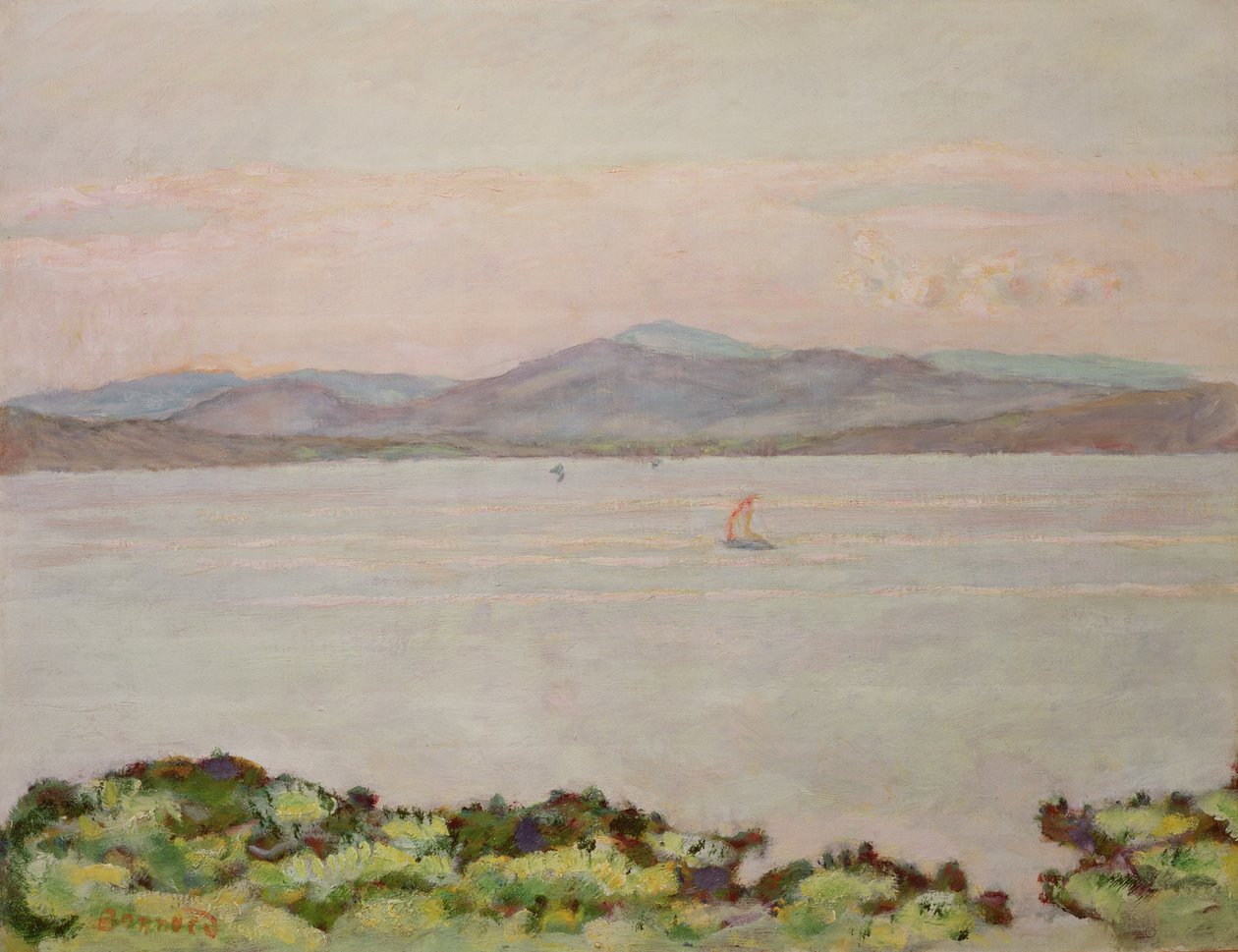 De Golf tussen La Napoule en St. Raphael door Pierre Bonnard
